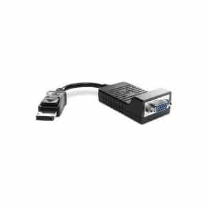 HP 603250-001 0.2m DisplayPort VGA (D-Sub) Schwarz Videokabel-Adapter (603250-001)