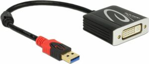 Delock Adapter USB 3.0 Typ-A Stecker > DVI Buchse (62737)