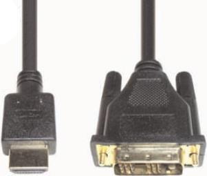 e+p HDMI 3/5 5m DVI-D HDMI Schwarz Videokabel-Adapter (HDMI 3/5)