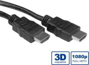 VALUE - HDMI mit Ethernetkabel - HDMI (M) bis HDMI (M) - 7.5 m - abgeschirmt - Schwarz (11.99.5736)