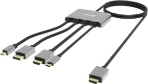 Sandberg All-In-1 Display Adapter Hub - Videoadapter - HDMI