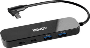 Lindy - Hub - 4 x USB 3.2 Gen 2 - Desktop
