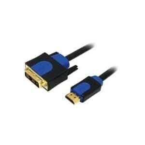 LogiLink - Adapterkabel - HDMI männlich zu DVI-D männlich - 10 m