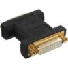 INLINE - DVI-Gender Changer - DVI-I (W) zu DVI-I (W) - Schwarz