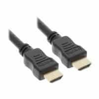 INLINE Premium - HDMI mit Ethernetkabel - HDMI (M) bis HDMI (M) - 5 m - Dreifachisolierung - Schwarz - 4K Unterstützung