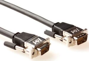 ACT 15 metre High Performance VGA cable male-male with metal hoods. Length: 15 m Vga metal hood hd15m/m 15.00m (AK9071)