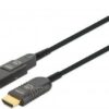 MANHATTAN Aktives optisches High Speed HDMI-Glasfaserkabel mit abnehmbarem Stecker 4K@60Hz UHD
