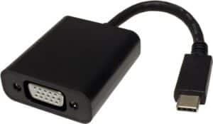 VALUE - Externer Videoadapter - USB-C 3.1 - VGA - Schwarz