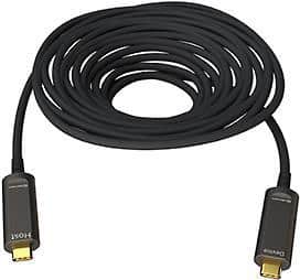 Kindermann 5773 000 510 USB Kabel 10 m USB 3.2 Gen 2 (3.1 Gen 2) USB C Schwarz (5773000510)