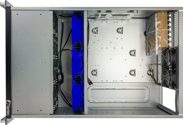 FANTEC SRC-4240X07-12G - Storage case - 4U - Erweitertes ATX - SATA/SAS - Hot-Swap - keine Spannungsversorgung - Schwarz