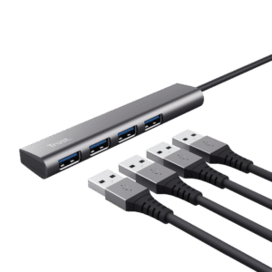 Trust Halyx - Hub - USB-C - 4 x USB 3