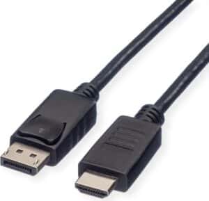 ROLINE 11.44.5782-10 DisplayPort HDTV Schwarz (11.44.5782)