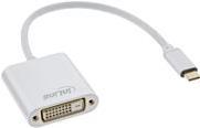 INLINE - Externer Videoadapter - USB-C 3.1 - DVI - Silber