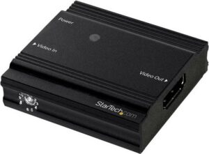 StarTech.com HDMI Signalverstärker - HDMI Extender - 4K 60Hz - Erweiterung für Video/Audio - HDMI - bis zu 35 m (HDBOOST4K)