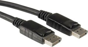 ROLINE - DisplayPort-Kabel - DisplayPort (M) bis DisplayPort (M) - 7.5 m - Schwarz (11.04.5765)