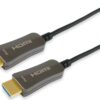equip - Highspeed - HDMI-Kabel mit Ethernet - HDMI männlich zu HDMI männlich - 100 m - 4K Unterstützung