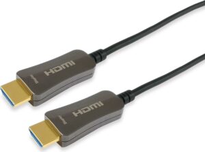 equip - Highspeed - HDMI-Kabel mit Ethernet - HDMI männlich zu HDMI männlich - 100 m - 4K Unterstützung