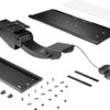 StarTech.com Tastaturablage - Full Motion und höhenverstellbare Tastatur- und Mausablage - 25 x 66 cm - Ergonomische Schreibtischhalterung für Computertastatur mit Mauspad und Handgelenkauflage - neig- und drehbar (KBTRAYADJ2)