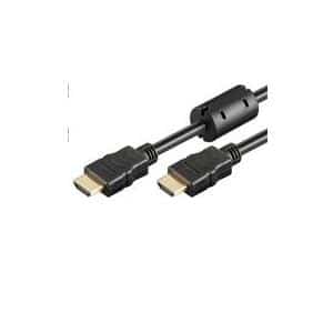 MicroConnect High Speed HDMI with Ethernet - HDMI-Kabel mit Ethernet - HDMI männlich zu HDMI männlich - 15 m