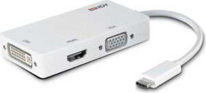 Lindy - Externer Videoadapter - VL100 - USB-C 3.1 - DVI