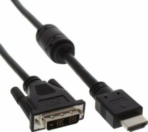 InLine - Adapterkabel - HDMI männlich zu DVI-D männlich - 1