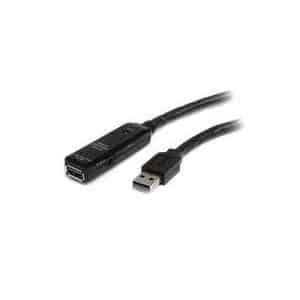 StarTech.com 10 m aktives USB 3.0 SuperSpeed Verlängerungskabel - Stecker/Buchse - USB-Verlängerungskabel - USB Typ A (M) bis USB Typ A (W) - USB 3.0 - 10 m - aktiv - Schwarz