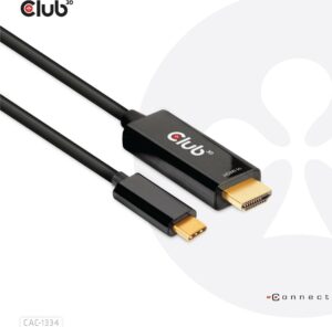 Club 3D - Adapterkabel - HDMI männlich bis USB-C männlich - 1.8 m - aktiv