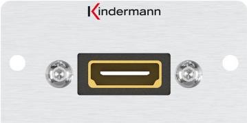Kindermann AnschlussblendeHDMI Klemmanschl. (7444000740)