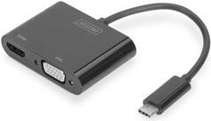 DIGITUS - Externer Videoadapter - USB-C 3