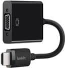 Belkin - HDMI-Adapter - HDMI / VGA - HDMI (M) bis HD-15 (W) - 25 cm - Schwarz - Distanzschrauben (AV10170BT)