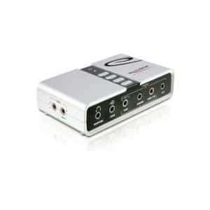 DeLOCK USB Sound Box 7.1 - Soundkarte - 7.1 Channel Surround - USB2.0 (61803)