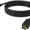 VISION Professional - Videokabel - DisplayPort / HDMI - Mini DisplayPort (M) bis HDMI (W) - 2 m - Schwarz - 4K Unterstützung (TC 2MMDPHDMI/BL)