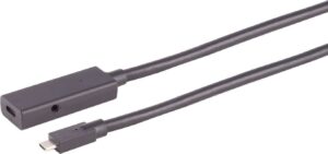 S/CONN maximum connectivity USB C-C Kabel--Aktive USB-C Verlängerung