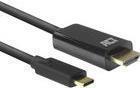 ACT AC7315 Videokabel-Adapter 2 m USB Typ-C HDMI Typ A (Standard) Schwarz (AC7315)