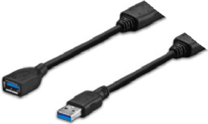 Vivolink PROUSB3AAF5C USB Kabel 5 m USB 3.2 Gen 1 (3.1 Gen 1) USB A Schwarz (PROUSB3AAF5C)