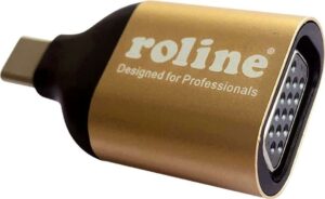 ROLINE GOLD Display Adapter USB Typ C - VGA (12.03.3233)