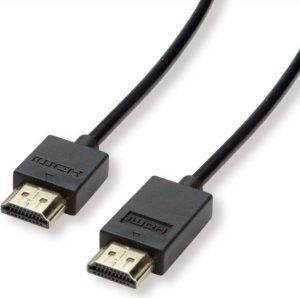 ROLINE 11.04.5912 HDMI-Kabel 2 m HDMI Typ A (Standard) Schwarz (11.04.5912)