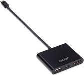 Acer - Externer Videoadapter - USB-C - HDMI - Schwarz - bulk - für Chromebook 11