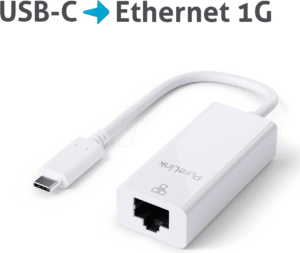PureLink IS260 Kabelschnittstellen-/Gender-Adapter USB-C RJ-45 Weiß (IS260)