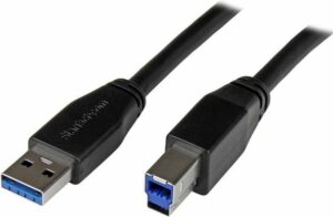 StarTech.com SuperSpeed USB3.0 A auf B Kabel - St/St - USB-Kabel - 9-polig USB Typ A (M) - 9-polig USB Typ B (M) - 10
