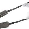 S-Impuls - HDMI-Kabel mit Ethernet - HDMI männlich zu HDMI männlich - 10 m - Hybrid Kupfer/Kohlefaser - Schwarz - geformt