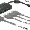 DeLOCK - Retail Pack - Docking Station - USB-C 3