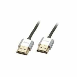 Lindy CROMO Slim High Speed HDMI Cable with Ethernet - Video-/Audio-/Netzwerkkabel - HDMI - 36 AWG - HDMI