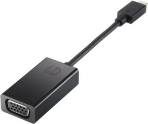 HP - Externer Videoadapter - USB Type-C - D-Sub - Schwarz (P7Z54AA#ABB)