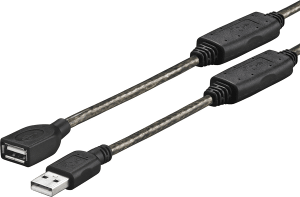Vivolink PROUSBAAF5 USB Kabel 5 m 2.0 USB A Schwarz (PROUSBAAF5)