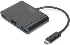 DIGITUS MultiPort - Externer Videoadapter - USB-C 3