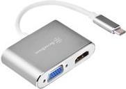 SilverStone EP16 - Externer Videoadapter - VL100/IT6562FN - USB-C 3.1 - HDMI