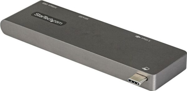 StarTech.com USB-C Multiport Adapter für MacBook Pro/Air - USB-C auf 4K HDMI - 100W Power Delivery Pass-through - SD/MicroSD - 2 Port USB 3.0 Hub - Portable USB-C Mini Dock (DKT30CMHSDPD)