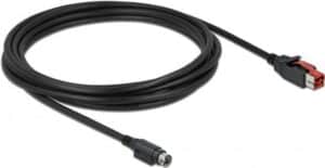 DeLOCK - Powered USB-Kabel - USB PlusPower (24 V) (M) bis Strom mini-DIN (M) 3