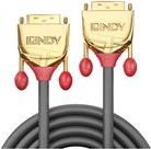 Lindy Gold - DVI-Kabel - Dual Link - DVI-D (M) bis DVI-D (M) - 2